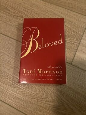 Barnes & Noble Red and Gold 'Beloved' Decorative Coffee Table Book